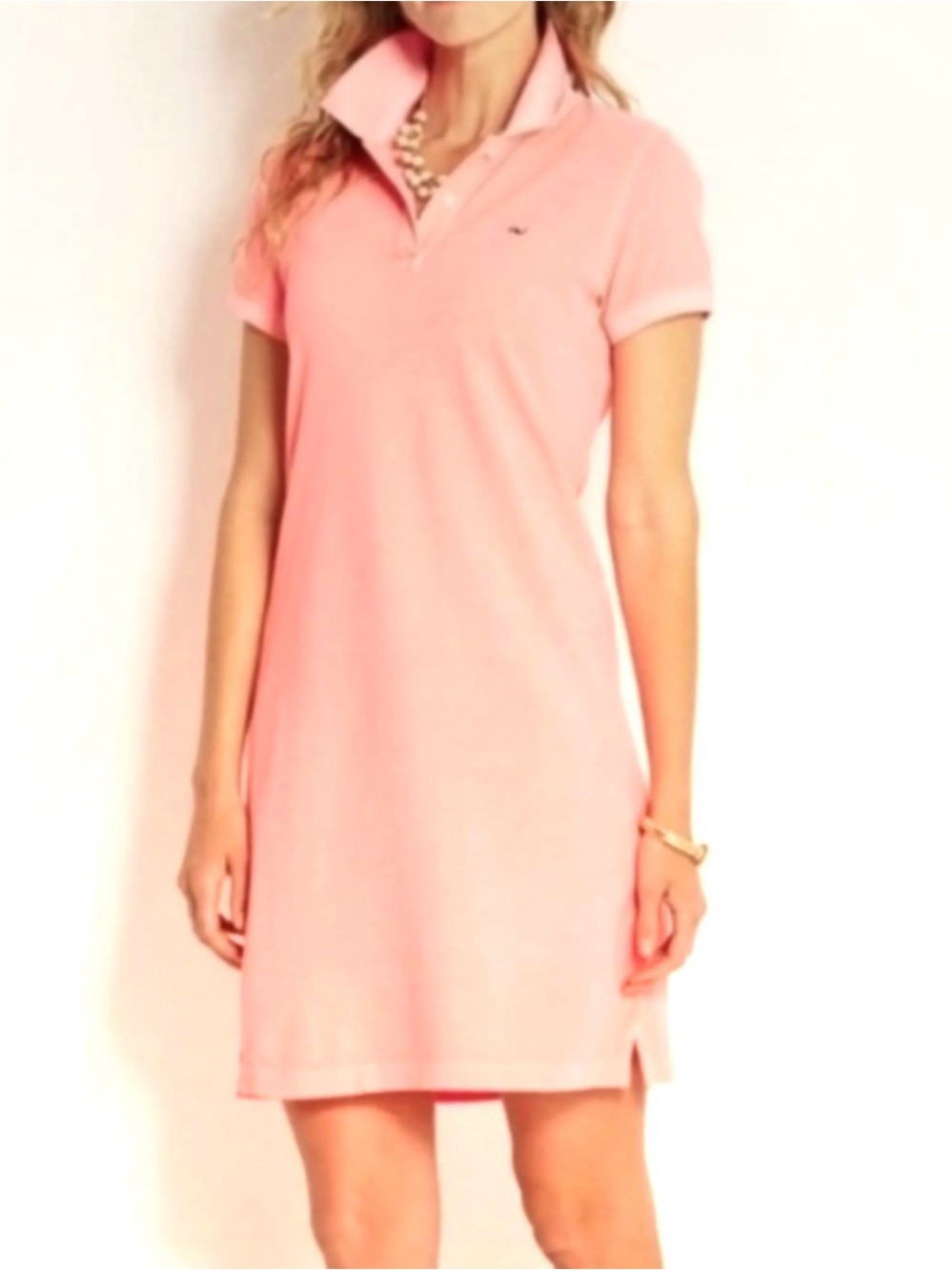 Vineyard Vines Cotton Polo Shirt Dress